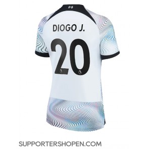 Liverpool Diogo Jota #20 Borta Matchtröja Dam 2022-23 Kortärmad